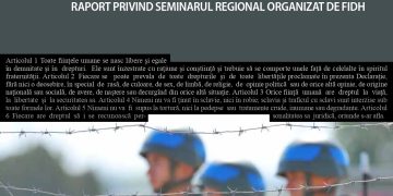 RAPORT Evaluarea nivelului de protecție a Drepturilor Omului în teritoriile disputate şi cuprinse de conflict din Europa de Est