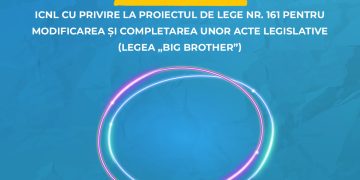 Opinia ICNL cu privire la proiectul de lege nr. 161 pentru modificarea și completarea unor acte legislative (legea „Big Brother”)