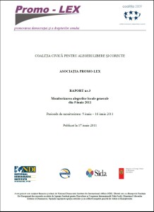 Raport 3 elecoral 2011