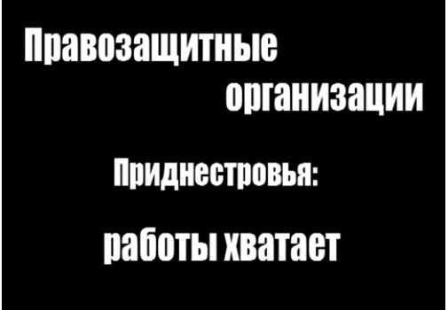 Organizațiile non guvernamentale din Transnistria: avem suficient de lucru. (vezi video)