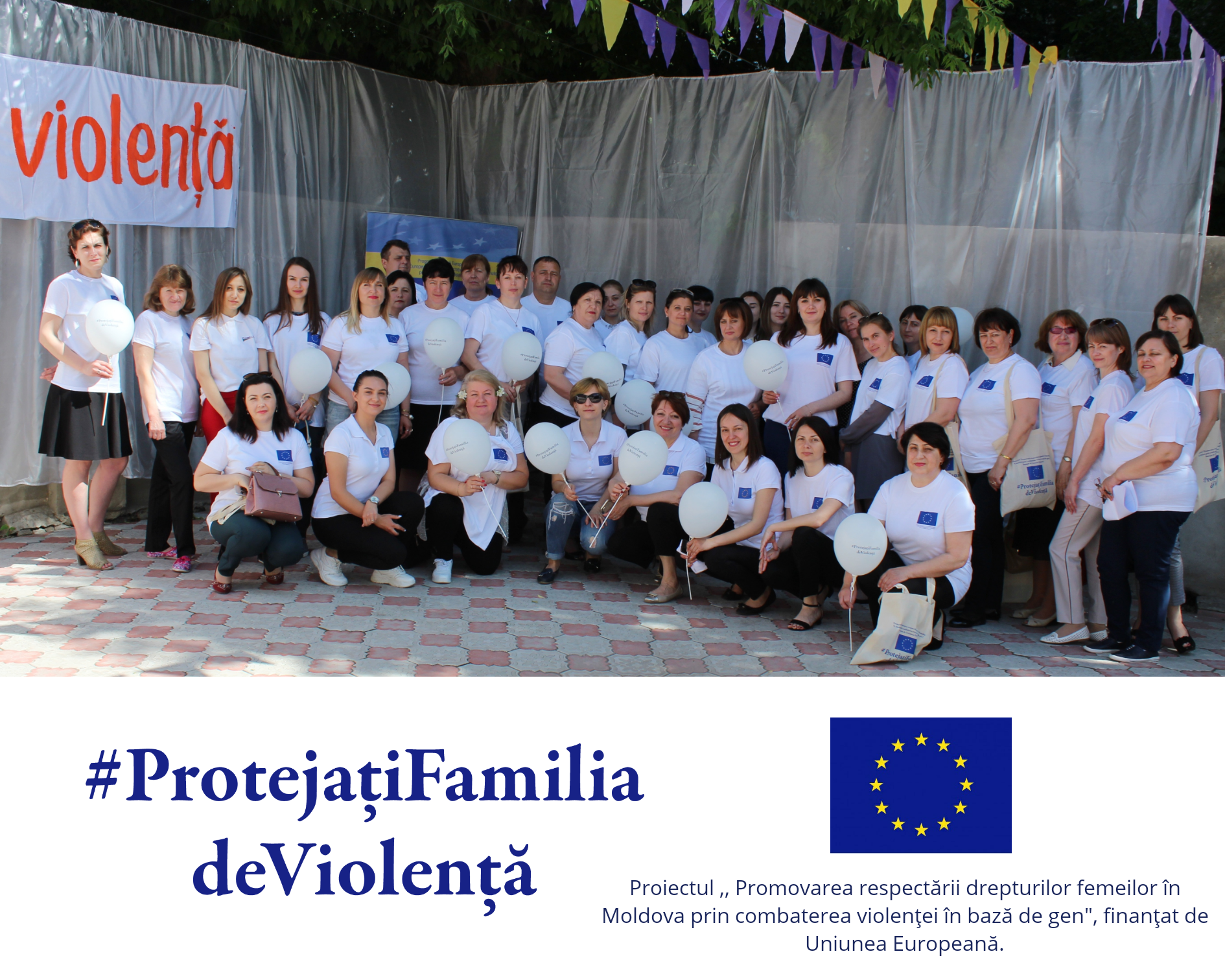 A fost dat startul Campaniei naționale de informare și sensibilizare  #ProtejațiFamiliadeViolență