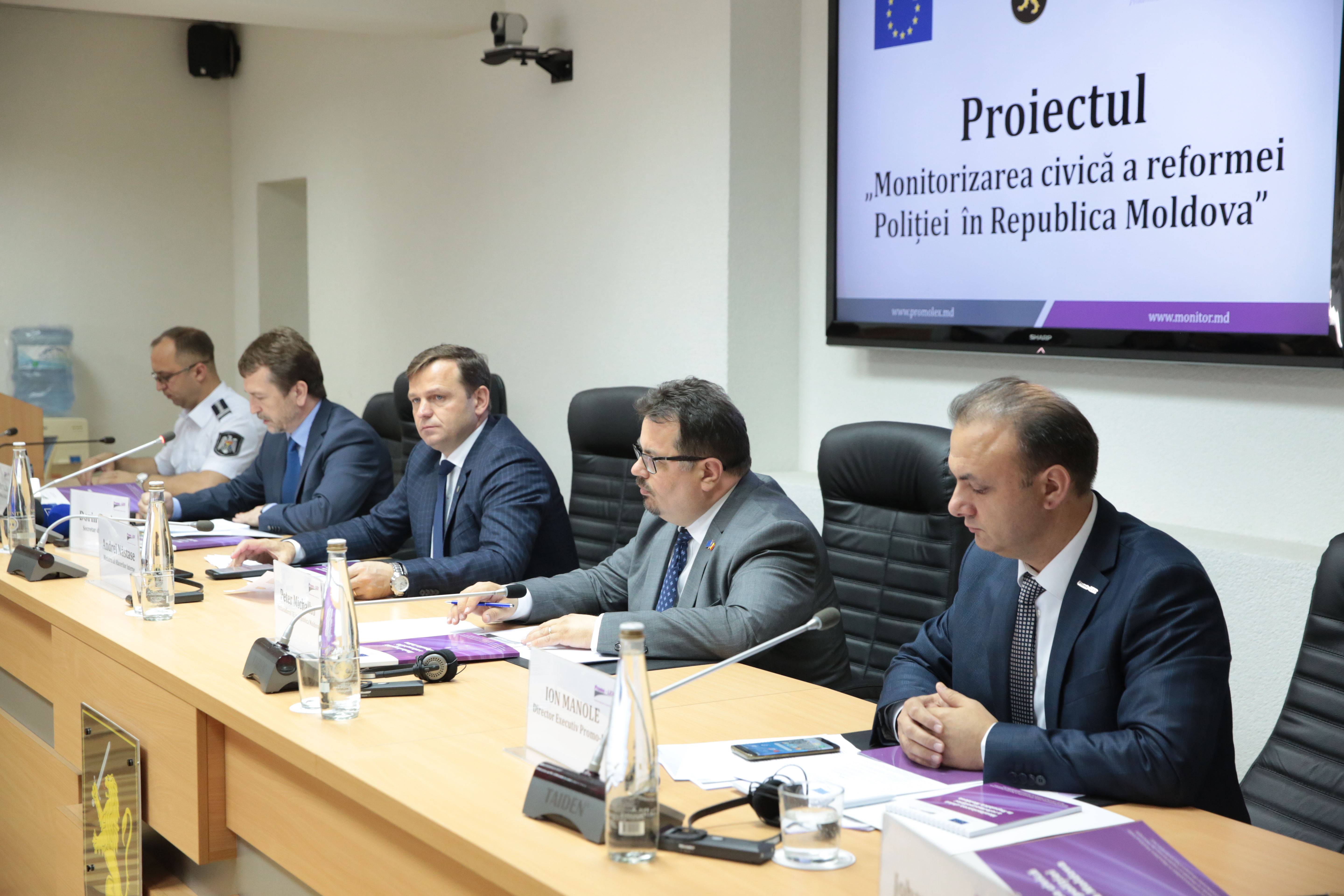 Asociația Promo-LEX a lansat proiectul  „Monitorizarea civică a reformei Poliției în Republica Moldova”