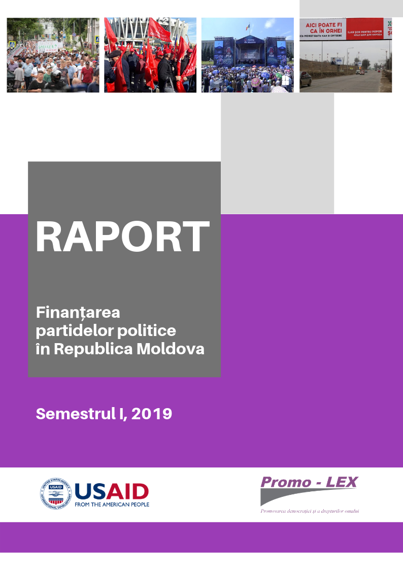 Constatările Promo-LEX privind finanțarea partidelor politice pentru  primul semestru al anului 2019