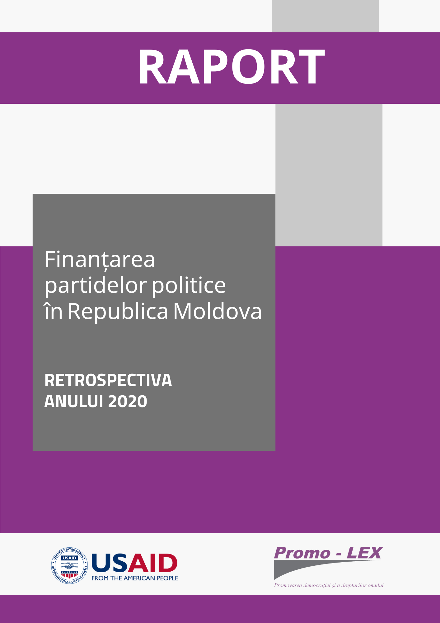 Raport | Finanțarea partidelor politice în Republica Moldova. Retrospectiva anului 2020