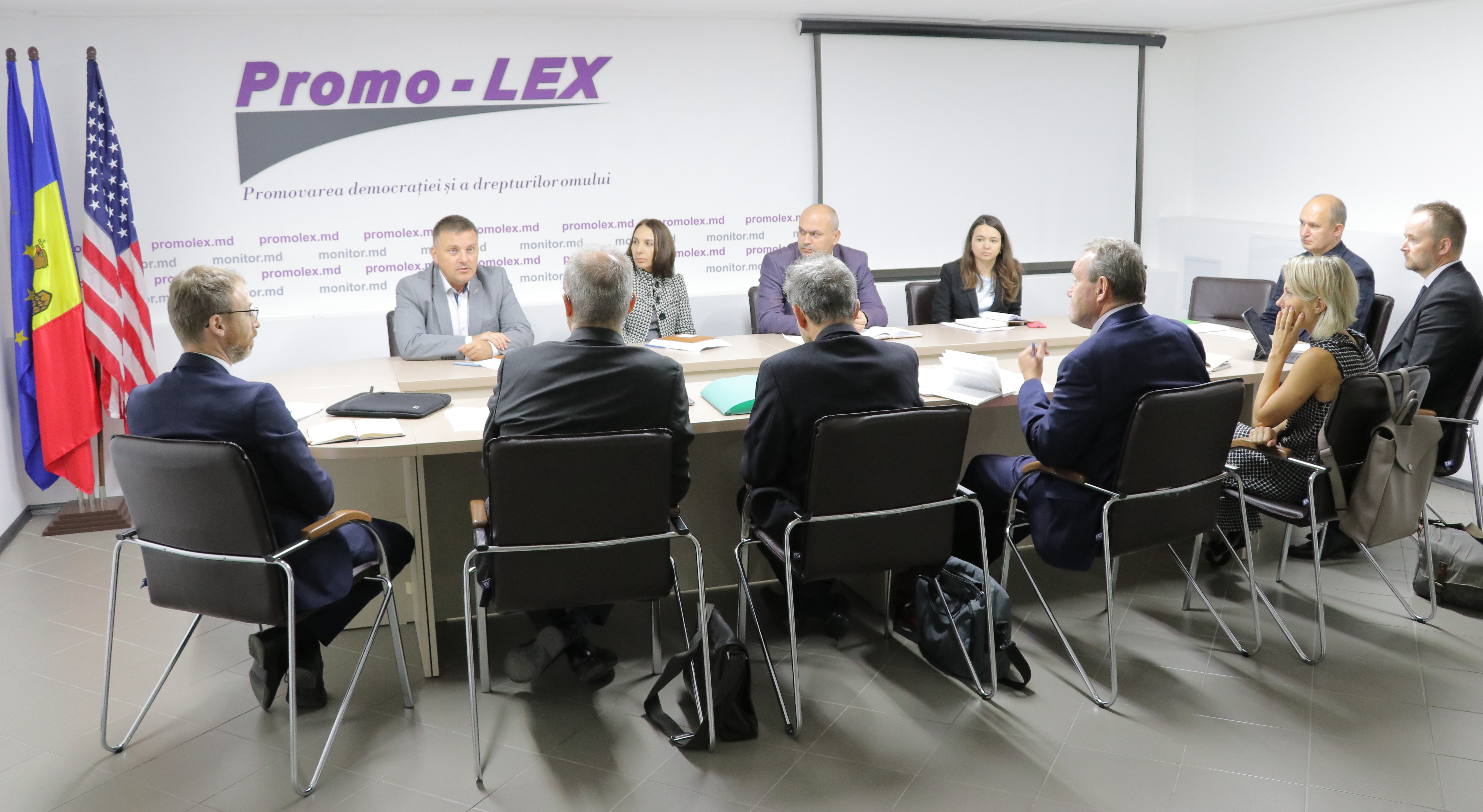 Echipa Promo-LEX a discutat cu reprezentanții Comisiei de la Veneția și OSCE/BIDDO despre proiectul noului Cod electoral