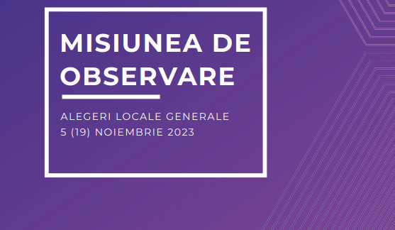 Raport final: Misiunea de observare alegeri locale generale 5 (19) noiembrie 2023