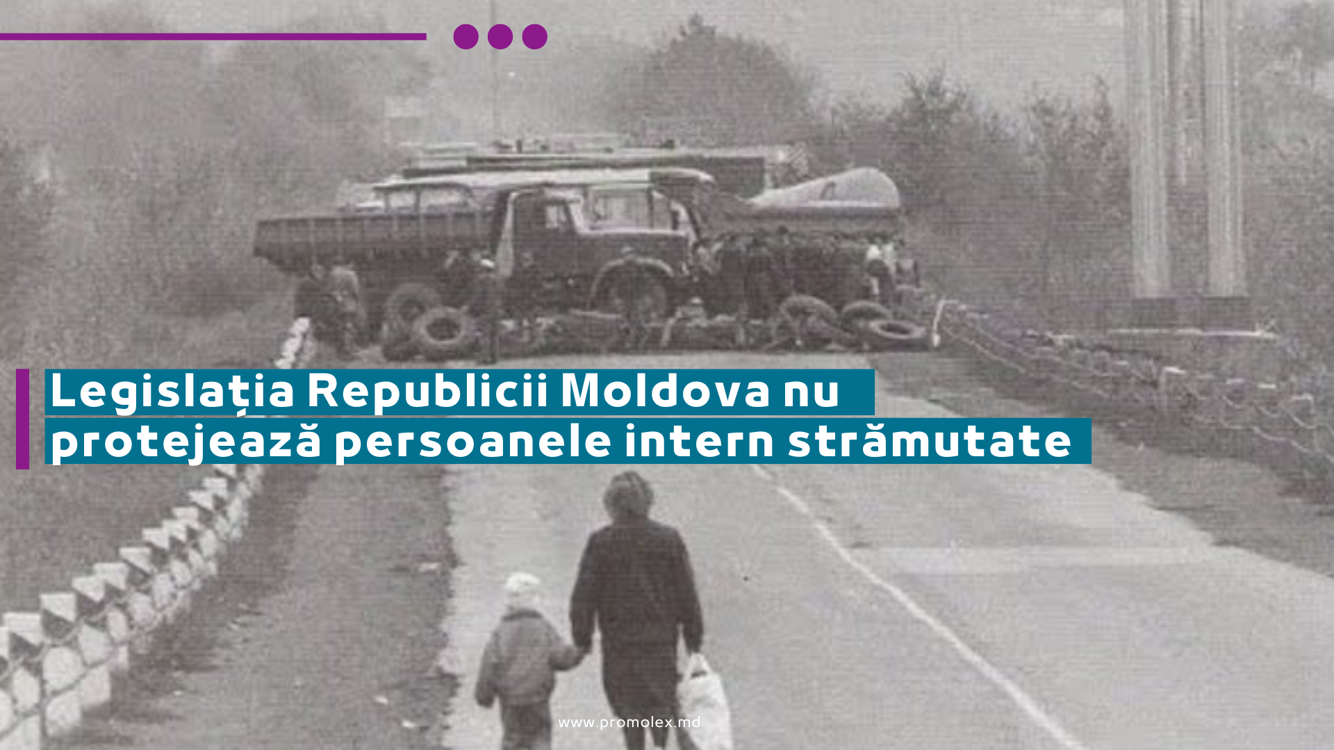 Legislația Republicii Moldova nu protejează persoanele intern strămutate