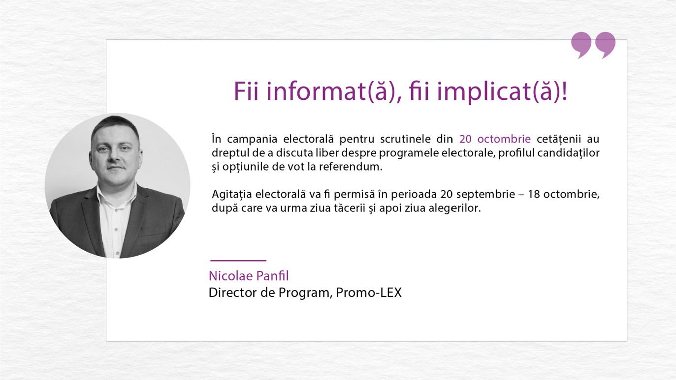 Drepturile și responsabilitățile cetățenilor în perioada campaniei electorale