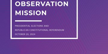 REPORT NO. 5 | Observation Mission: presidential elections and republican constitutional referendum October 20, 2024