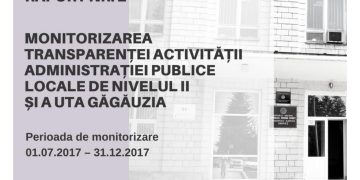 RAPORT 2 | Monitorizarea transparenței activității administrației publice locale de nivelul II și a UTA Găgăuzia