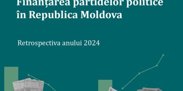 RAPORT: Finanțarea partidelor politice în Republica Moldova. Retrospectiva anul 2024