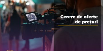 Cerere de oferte de prețuri pentru producția unui spot video