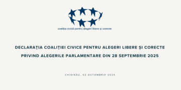 Declarația Coaliției Civice pentru Alegeri Libere și corecte privind alegerile parlamentare din 28 septembrie 2025