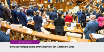 Sinteza ședinței plenare a Parlamentului din 12 februarie 2026