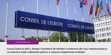 Cauza Catan și alții c. Rusiei: Comitetul de Miniștri condamnă din nou neexecutarea și va examina toate mijloacele pentru a impune respectarea hotărârii