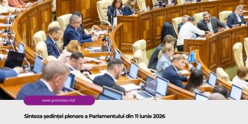Sinteza ședinței plenare a Parlamentului din 11 iunie 2026